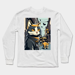 Support Your Local Street Cats Animal Pet Love Long Sleeve T-Shirt